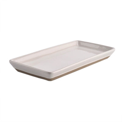 Sweet Water Decor Cream Speckled Tray