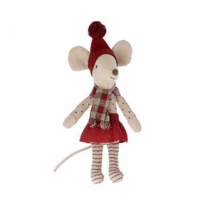 Tan Christmas mouse, Big sister - Maileg Maileg