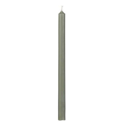 Slate Gray Taper Candle - Green Norfolking Around