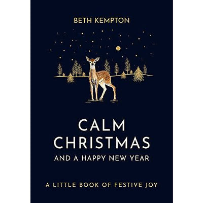 Black Calm Christmas and a Happy New Year Book - A Little Book of Festive Joy Books