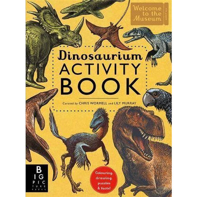 bookspeed Dinosaurium Activity Book