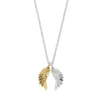 Light Gray Wing Necklace Estella Bartlett