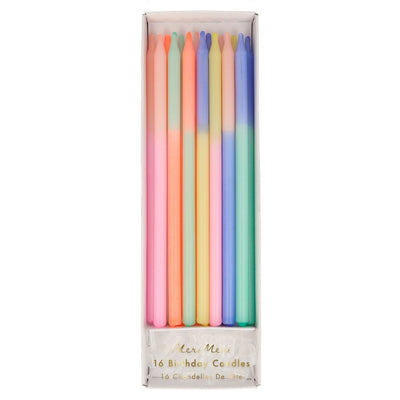 Meri Meri Multi Colour Block Candles