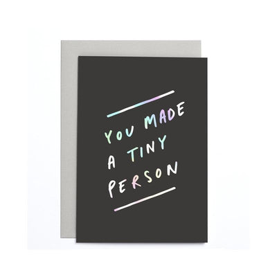 Old English Company Tiny Person Baby Small Card