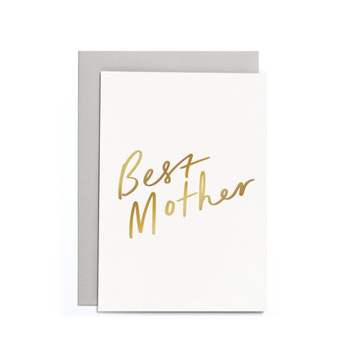 Old English Company Best Mother Small Card