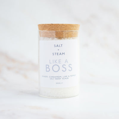 salt + steam Like a Boss | Body Scrub