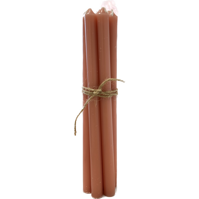 Sienna Taper Candle - Faded Rose Norfolking Around