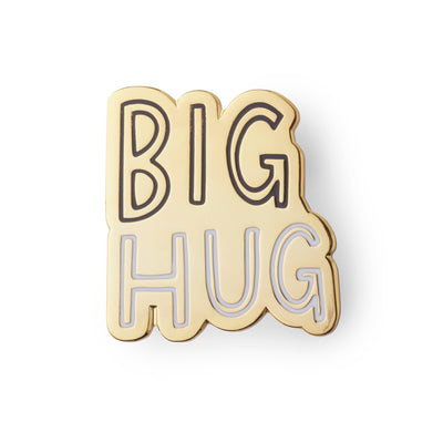 Wheat Big Hug Enamel Pin Old English Company