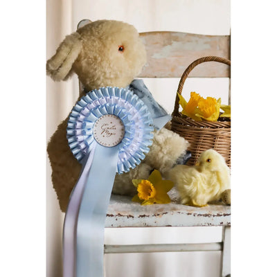 sugar plum fable easter rosette - peter