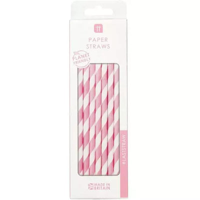 White Smoke Pink paper straws Norfolking Around