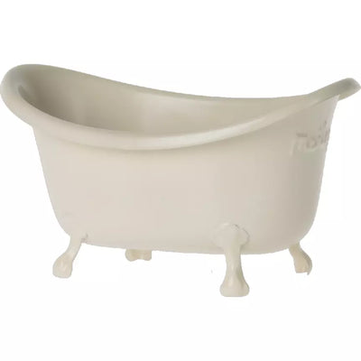 Gray Maileg miniature bathtub Maileg