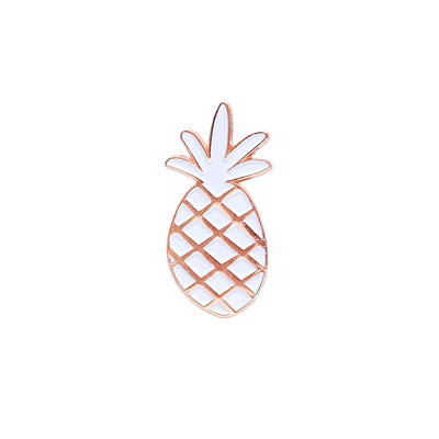 Lavender Pineapple Enamel Pin Old English Company